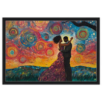 Vibrant abstract canvas art featuring dynamic colors, perfect as african american wall art for a modern space.