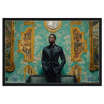 Regal Black Man Portrait African American Royalty Wall Art