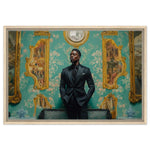 Regal Black Man Portrait African American Royalty Wall Art