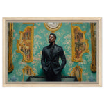 Regal Black Man Portrait African American Royalty Wall Art