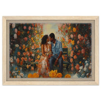 Vibrant abstract canvas art featuring bold colors, perfect for enhancing any space as African American wall art.