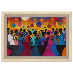 Colorful African Celebration Black Community Wall Art