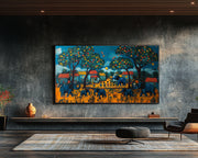 Haitian Folk Elephant Caribbean wall art for home decor