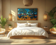 Haitian Folk Elephant Caribbean wall art artwork view