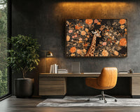 Vibrant abstract canvas art featuring bold colors, perfect as african american wall art for modern decor.