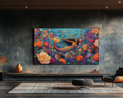 Mermaid Caribbean wall art for home decor