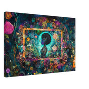 Vibrant Black Art featuring floral designs, perfect as African American wall art for adding color and culture to any space.