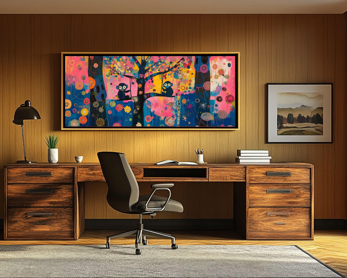 Playful Monkeys African American Wall Art