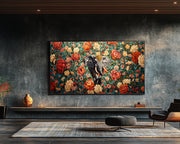 Regal Elephant African American canvas print for home decor