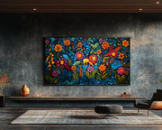 Bold Lion Black Caribbean wall art for home decor
