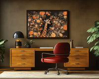 Colorful abstract african american wall art featuring vibrant shapes and patterns, perfect for enhancing any living space.