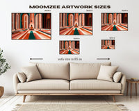 Vibrant African American wall art featuring a powerful portrait in bold colors, perfect for modern decor.