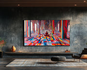 Meditating Black Man African American wall art for home decor