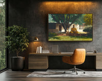 Bold and vibrant canvas art featuring African American culture, perfect for enhancing any space as African American wall art.