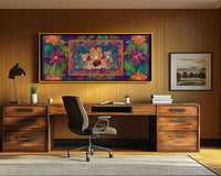 Vibrant canvas art featuring a celebration of culture, perfect as African American wall art for home decor.