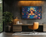 Goddess Black Woman African American wall art artwork view