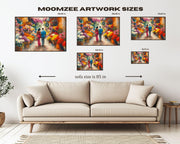 Alternate view of Caribbean Love Caribbean wall art canvas print