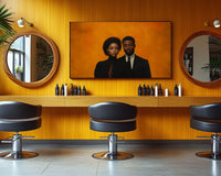 Vibrant abstract canvas art featuring bold colors, perfect for enhancing your space, an excellent choice for African American wall art.