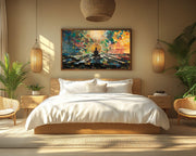 Radiant Meditation African American canvas print artwork view