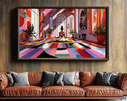 Alternate view of Sunlit Meditation African American canvas print