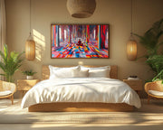 Meditating Black Man African American wall art artwork view