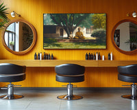 Vibrant canvas art featuring African American culture, perfect for adding a bold touch to your space as african american wall art.