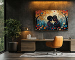 Romantic Growth Black Couple African American Wall Art