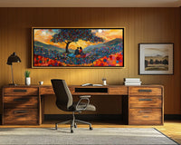 Vibrant canvas art featuring African American culture, ideal as african american wall art for home decor.