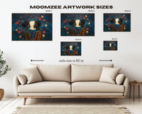 Vibrant canvas art featuring African American culture, perfect for enhancing your space with African American wall art.