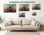 Alternate view of Poised Black Woman African American wall art canvas print