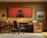 Vibrant canvas art featuring an African American woman, perfect for african american wall art enthusiasts.