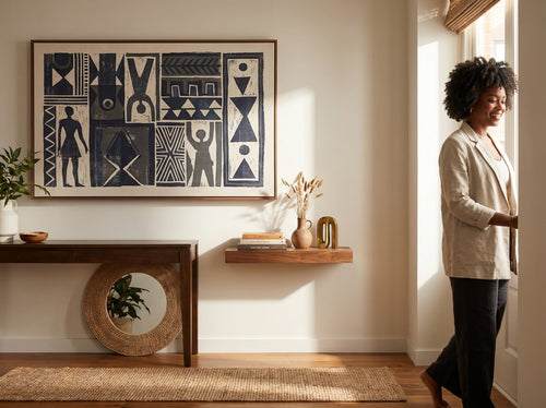 Living Room Wall Decor Ideas for Apartments: Entryway