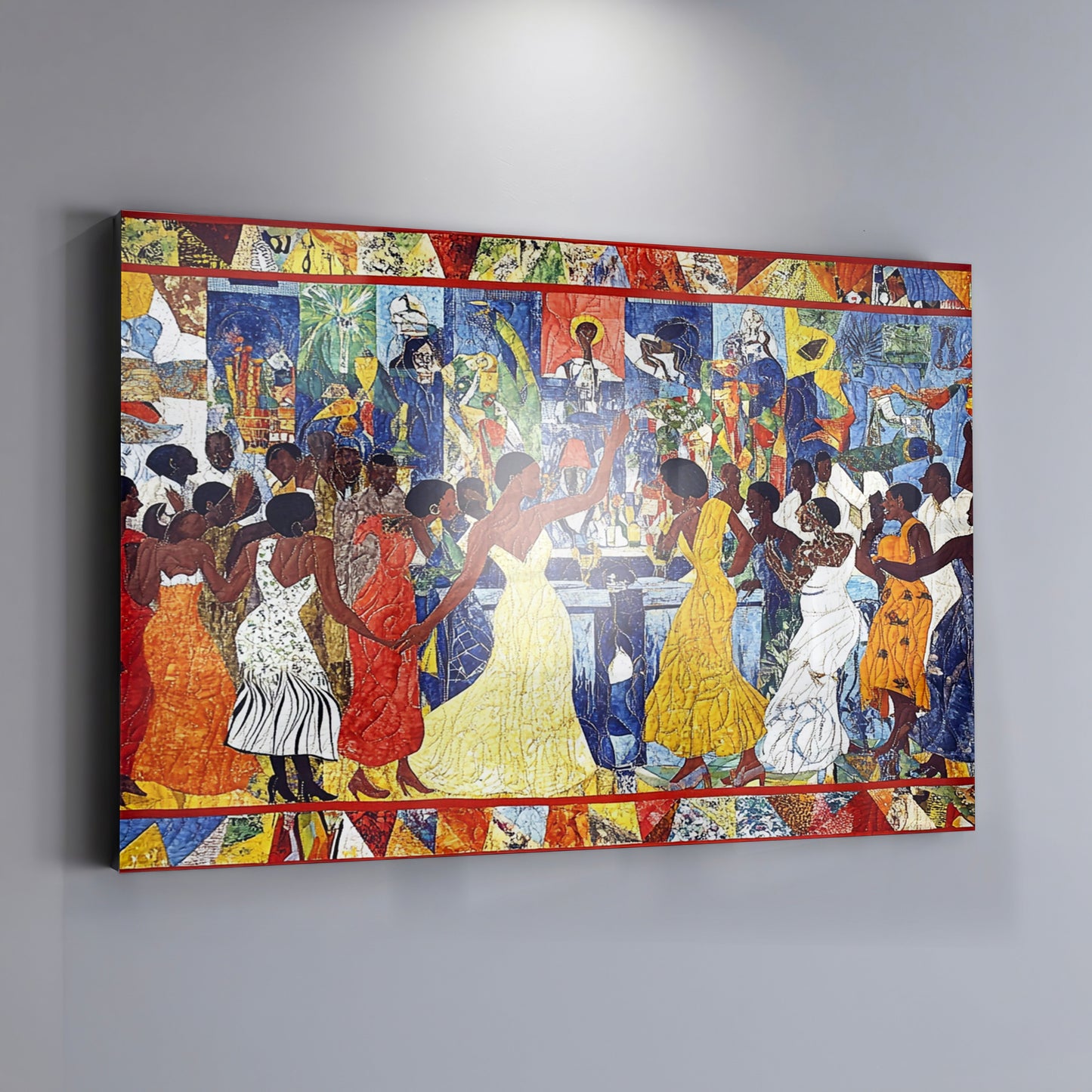Black Celebration Dance Hall Black culture wall art view 19
