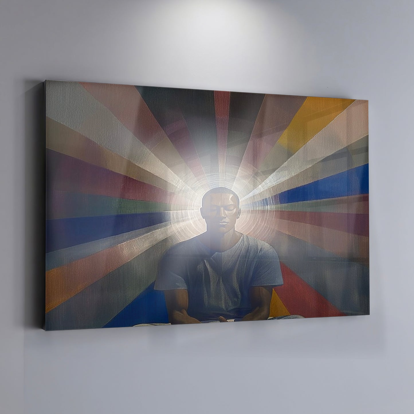 Black Man Radiant Portrait African American wall art view 19