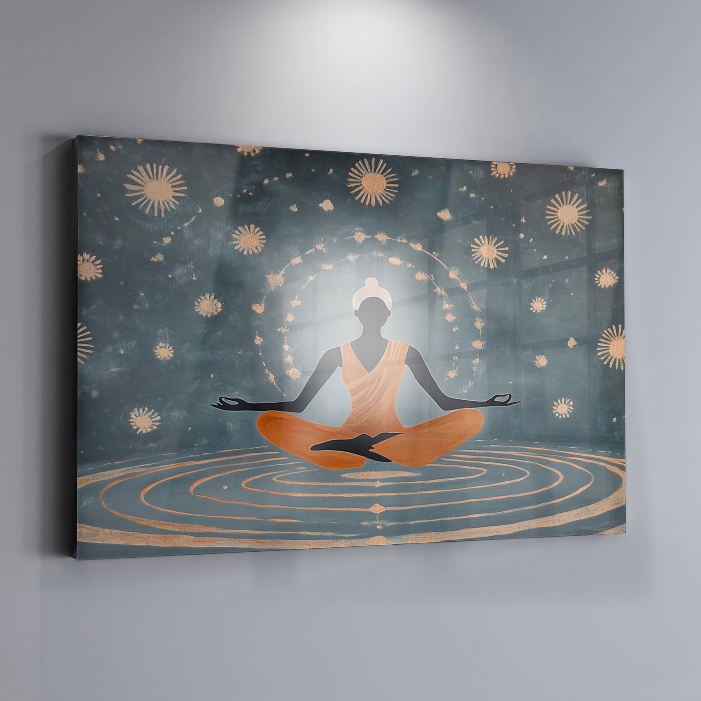 Black Woman Yoga Energy African American wall art view 19