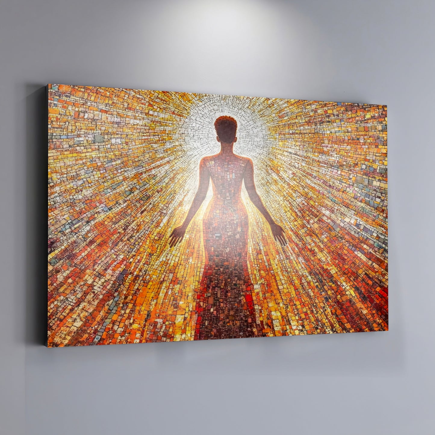 Radiant Black Woman Portrait African American wall art view 19