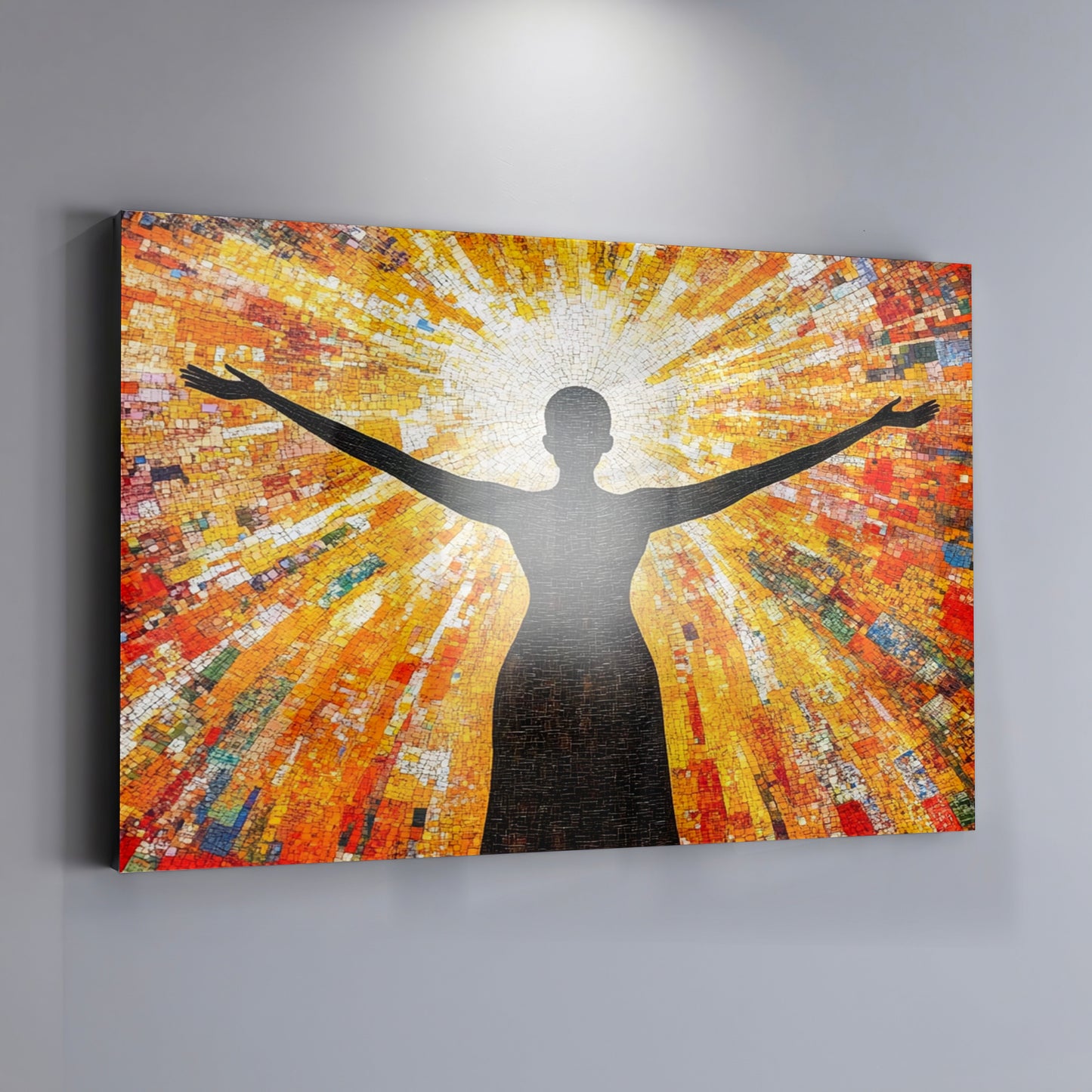 Black Woman Radiant Sun African American wall art view 19