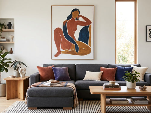 Modern Afrocentric Decor Ideas for Apartments and Homes: Living room