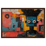Modern Room Display Featuring Urban African American Art