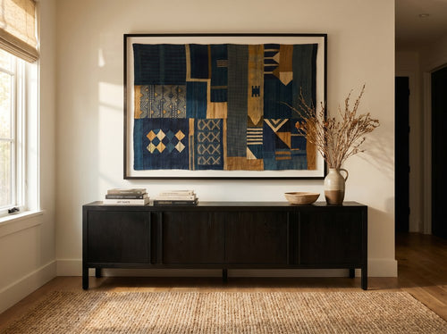 What Size Wall Art Should Go Above a Couch?: Entryway