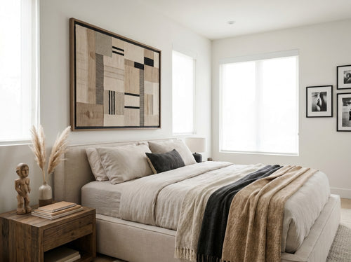 What to Hang Above a Couch: Bedroom