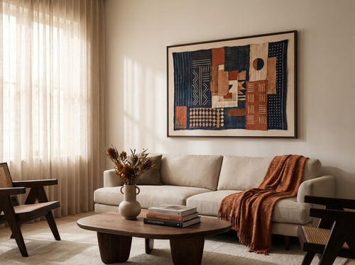 What to Hang Above a Couch: Living room