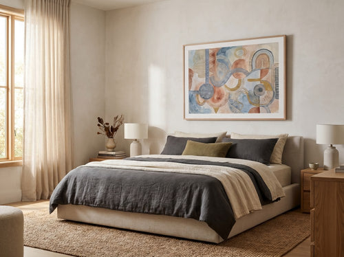 What to Put Above a Bed Instead of a Headboard: Bedroom