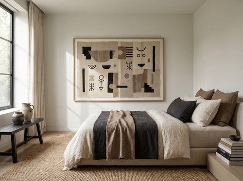 What to Put on a Blank Living Room Wall: Bedroom