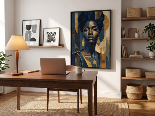 Where to Buy Black Wall Art Online: Home office or creative corner